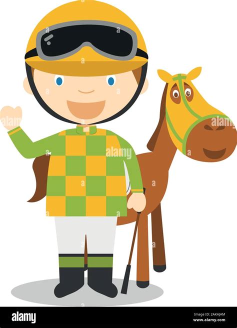 cartoonhd jockey|Cartoon Horse Jockey Images .